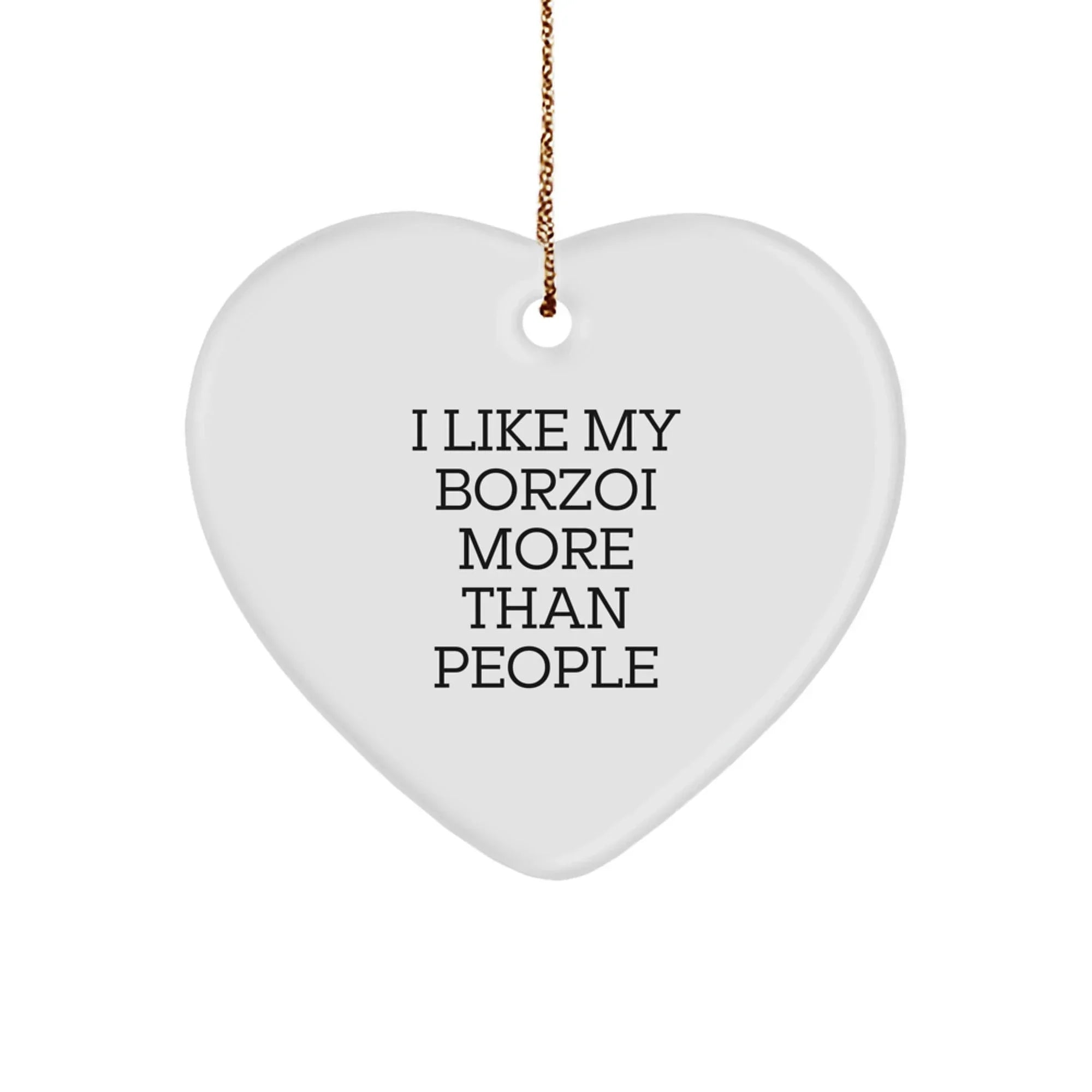 Funny Borzoi Dog Gifts from Men, Christmas Unique Presents for Borzoi Dog Lovers
