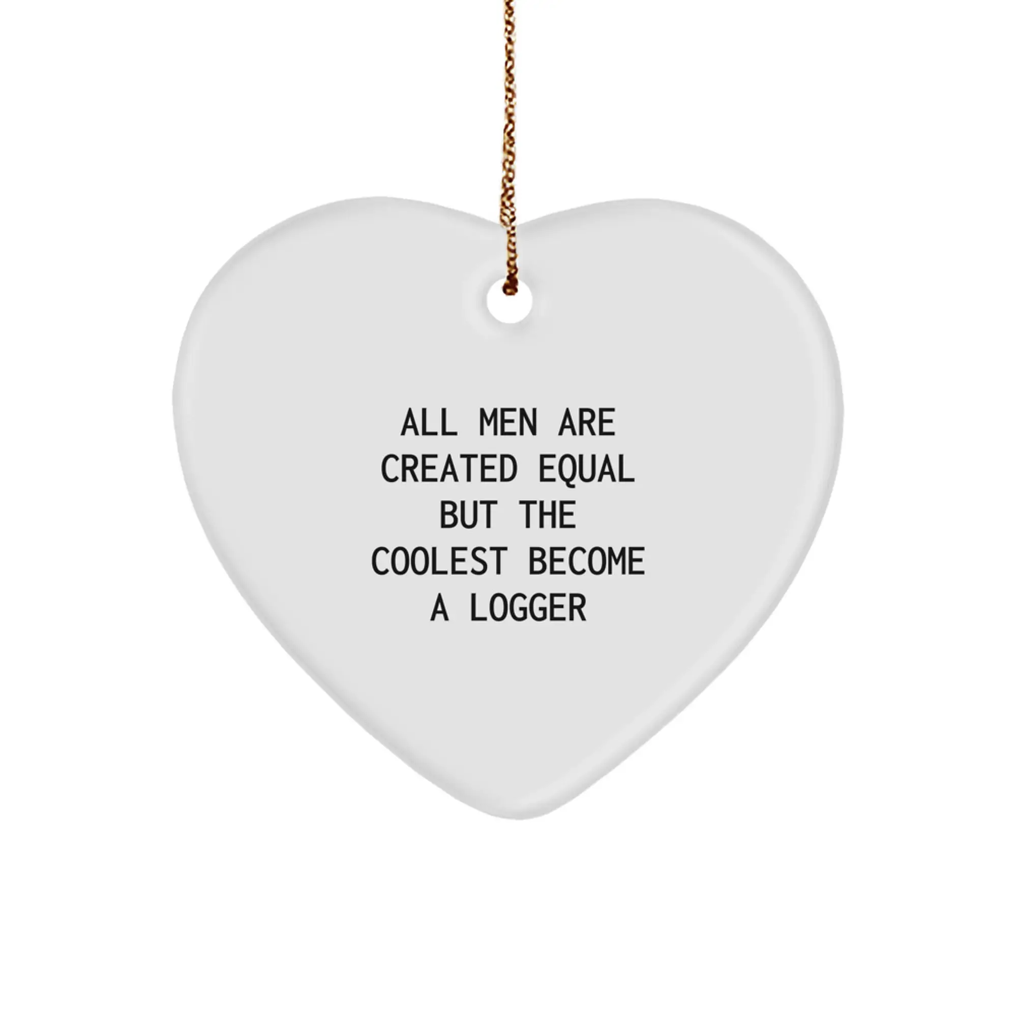 Logger Favorite Kids Christmas Ornament Gift for Holiday Memories - Image 1
