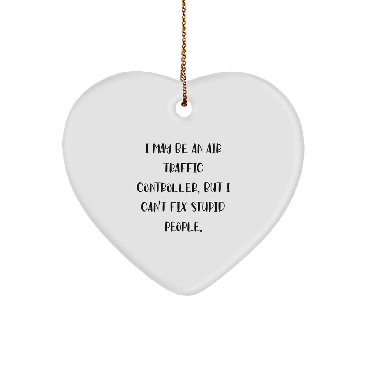Collectible Christmas Ornament Gift for Neighbors - Air Traffic - Image 1
