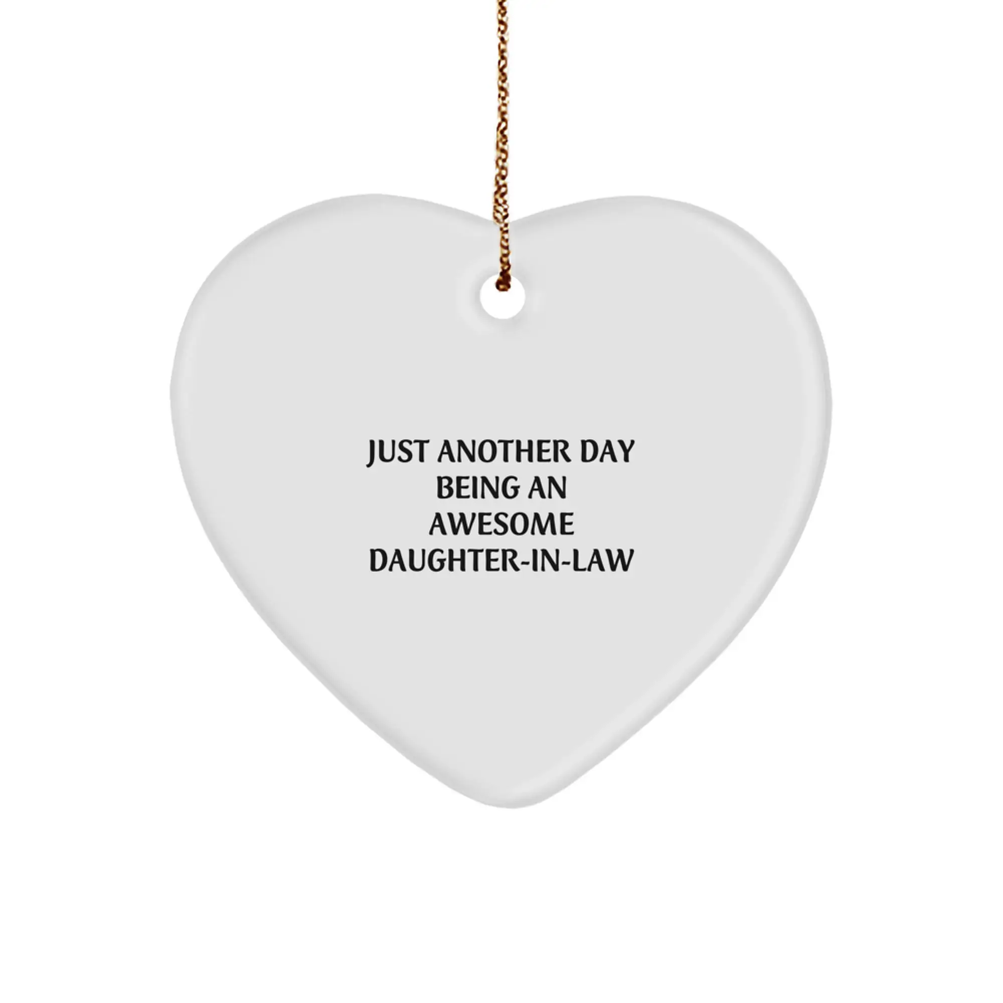Daughter-in-law Favorite Christmas Ornament Gift for Kids – Just Another - Image 1
