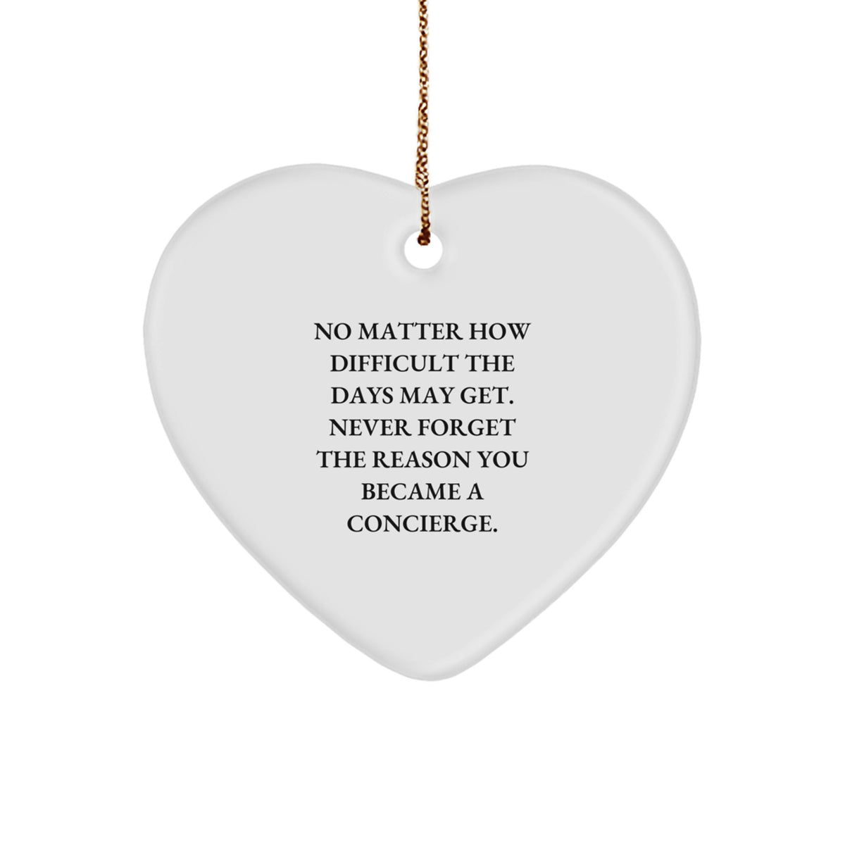 Concierge Favorite Kids Christmas Ornament Gift - Image 1