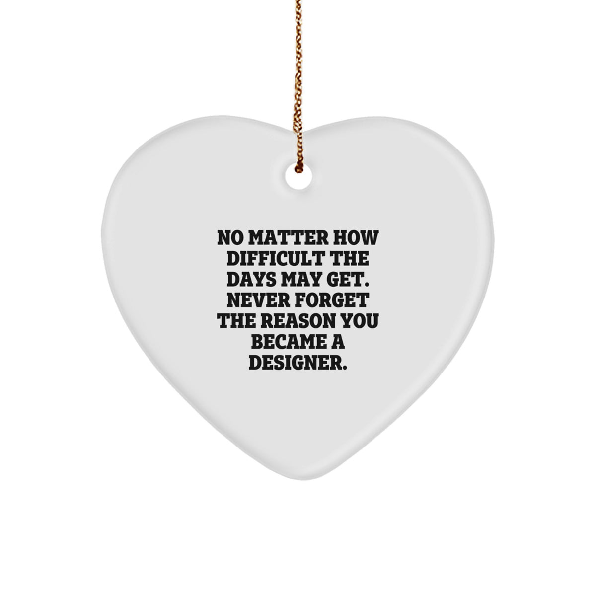 Designer Christmas Ornament Essential for a Best Friend Christmas Gift - Image 1