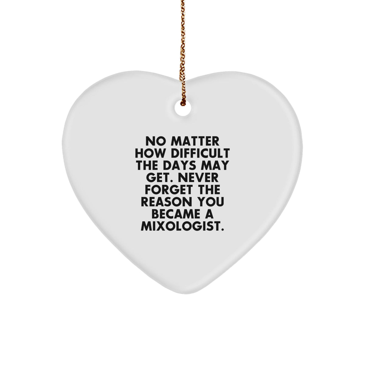 Mixologist Favorite Kids Christmas Ornament Gift for the Mixologist - Image 1