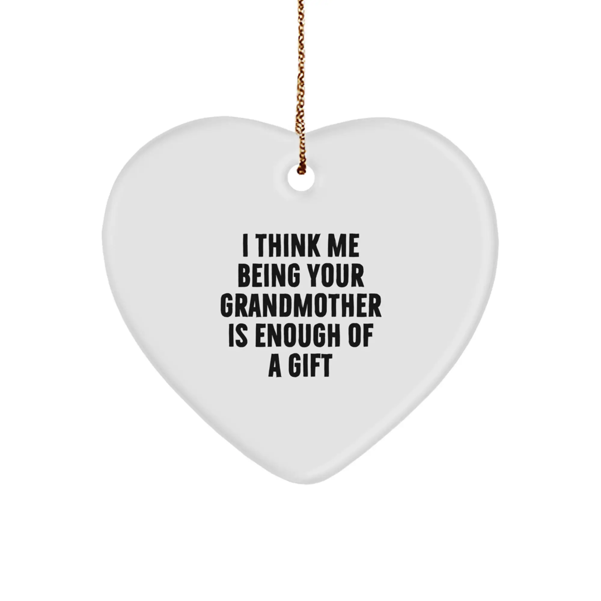 Christmas Ornament Gift Treasure for a Daughter - Grandmother's Loving - Image 1