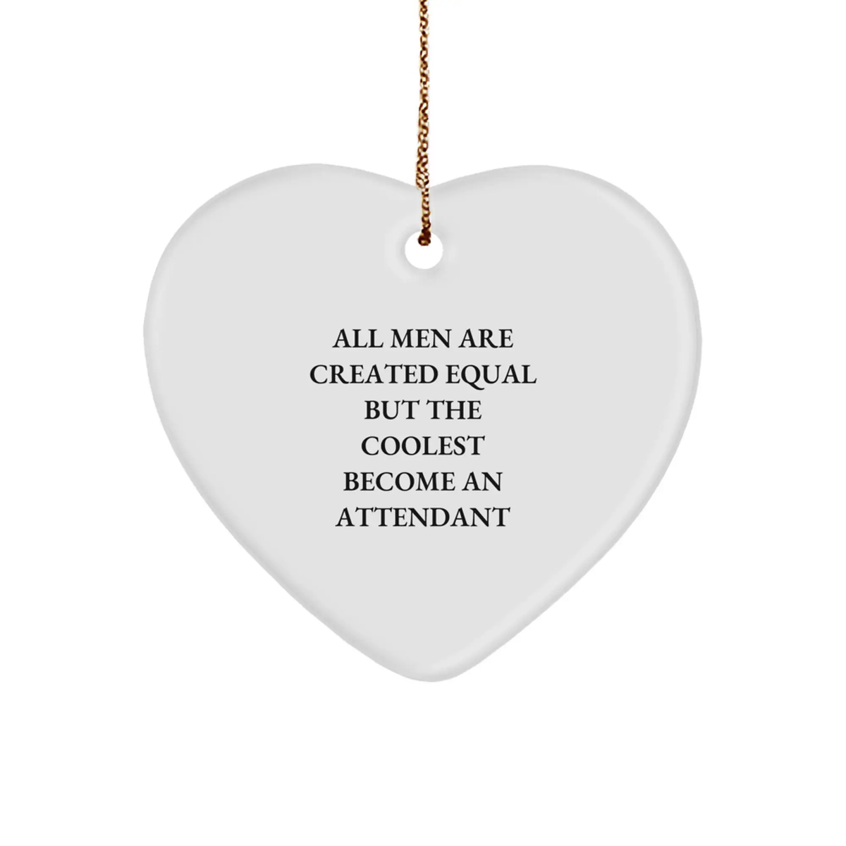 Attendant Christmas Ornament Gift - Treasure for Family, A Heartwarming - Image 1