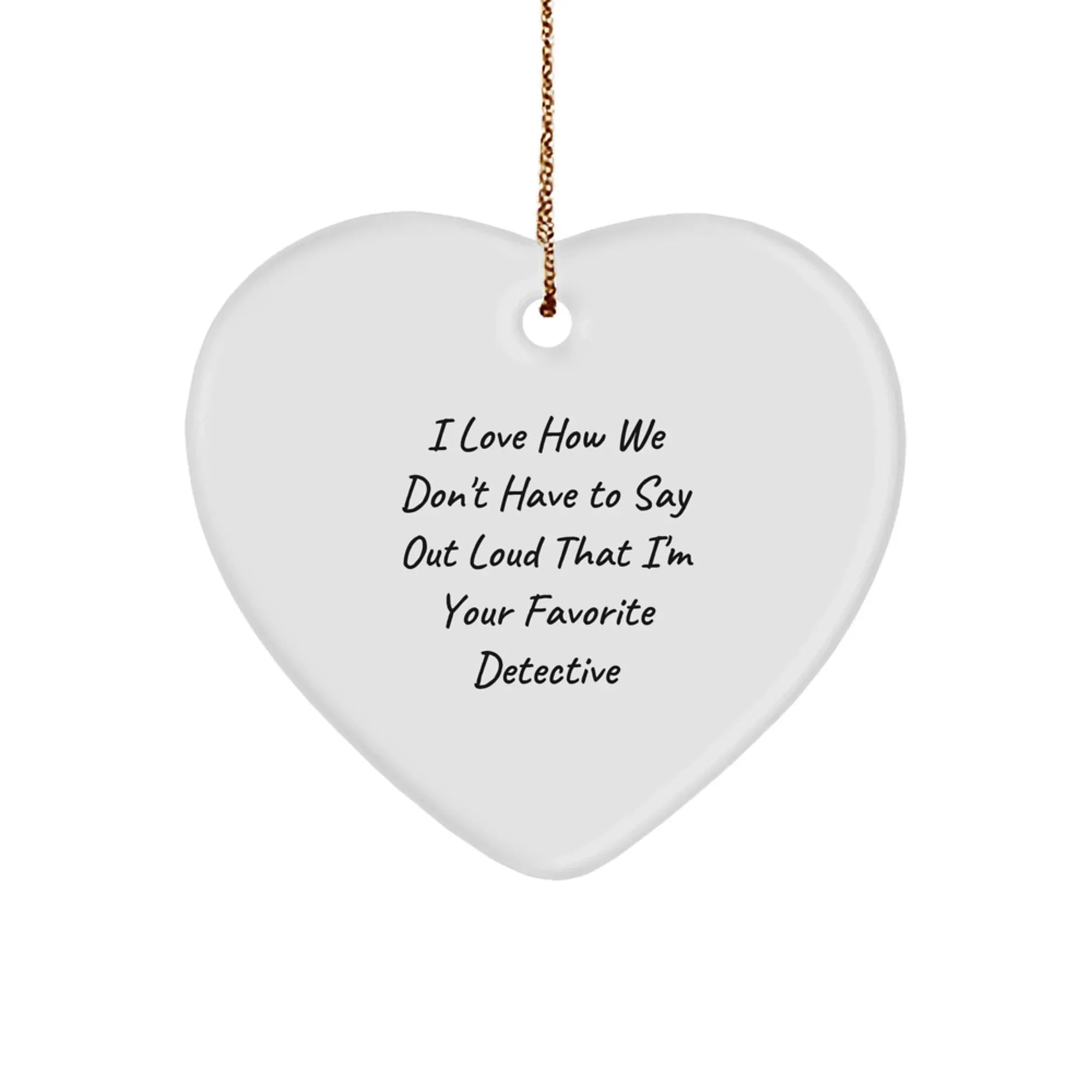 Funny Detective Christmas Unique Gifts from Friends Men Women Family
