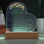 Heartfelt Gift for Mom - I Love You with All My Heart Personalized Acrylic Heart