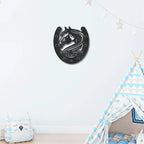 Horse Owner Monogram Personalized Indoor Outdoor Steel Sign