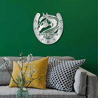 Horse Owner Monogram Personalized Indoor Outdoor Steel Sign