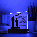 Hunter Father and Son Personalized Acrylic Plaque