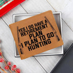 Hunter Retirement Plan Leather Wallet