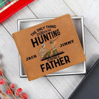 Hunting Father Personalized Leather Wallet