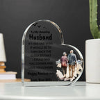 Husband Anniversary Gift Wish I Can Turn Back Time Acrylic Plaque