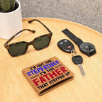 I'm Not the Stepfather I'm the Father That Stepped Up Leather Wallet