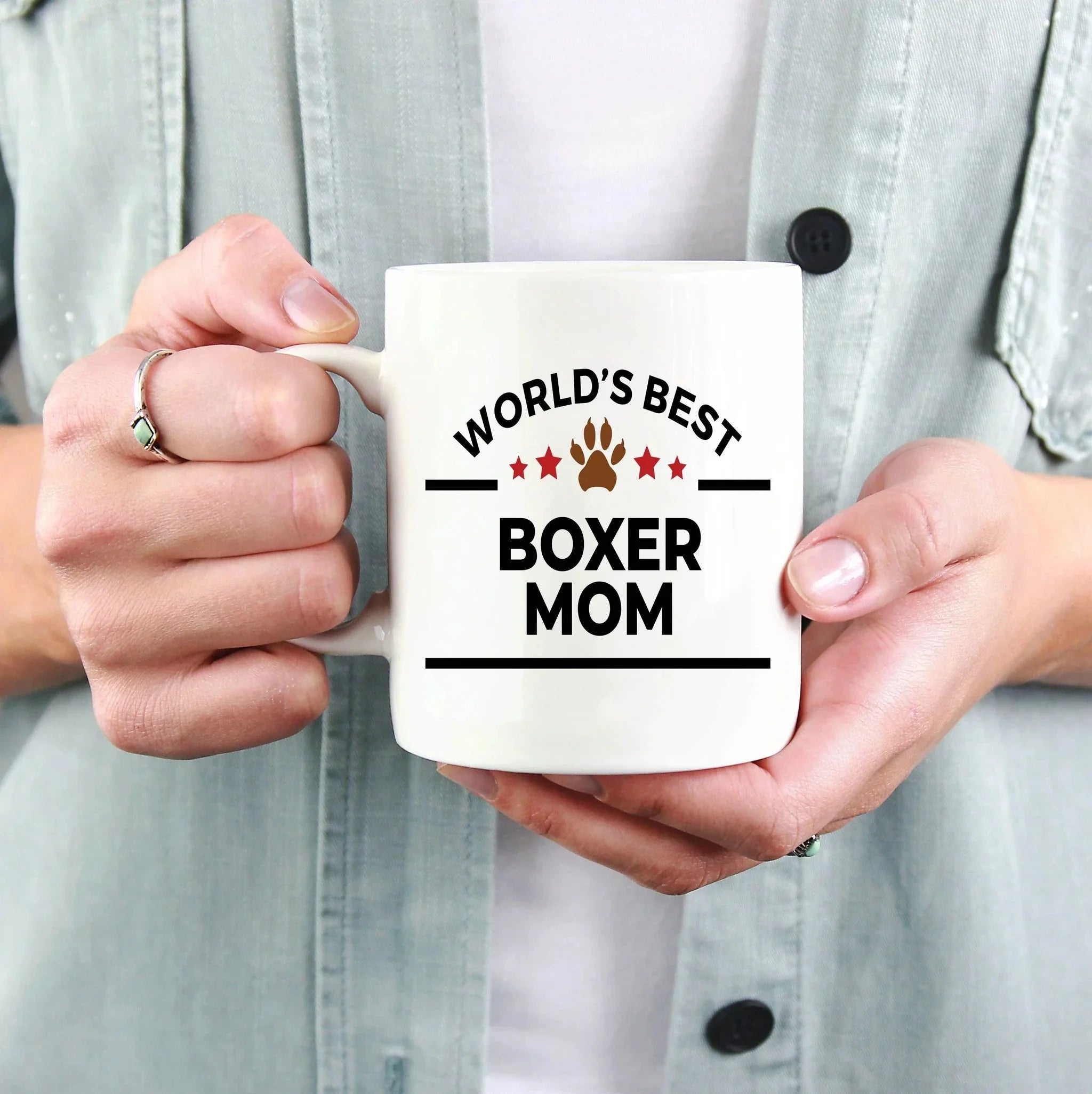 Boxer Dog Mom Mug