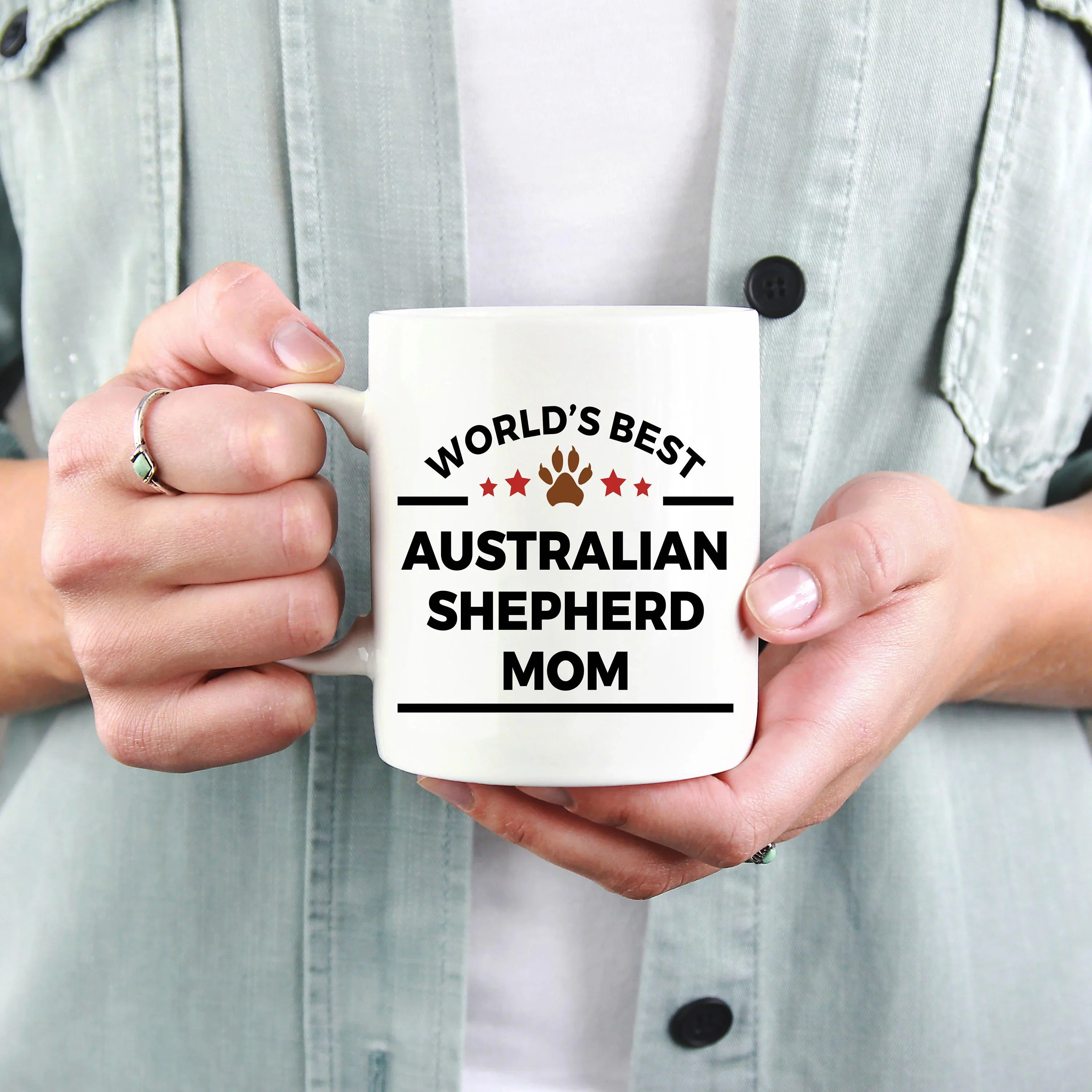 Australian Shepherd Dog Mom Mug