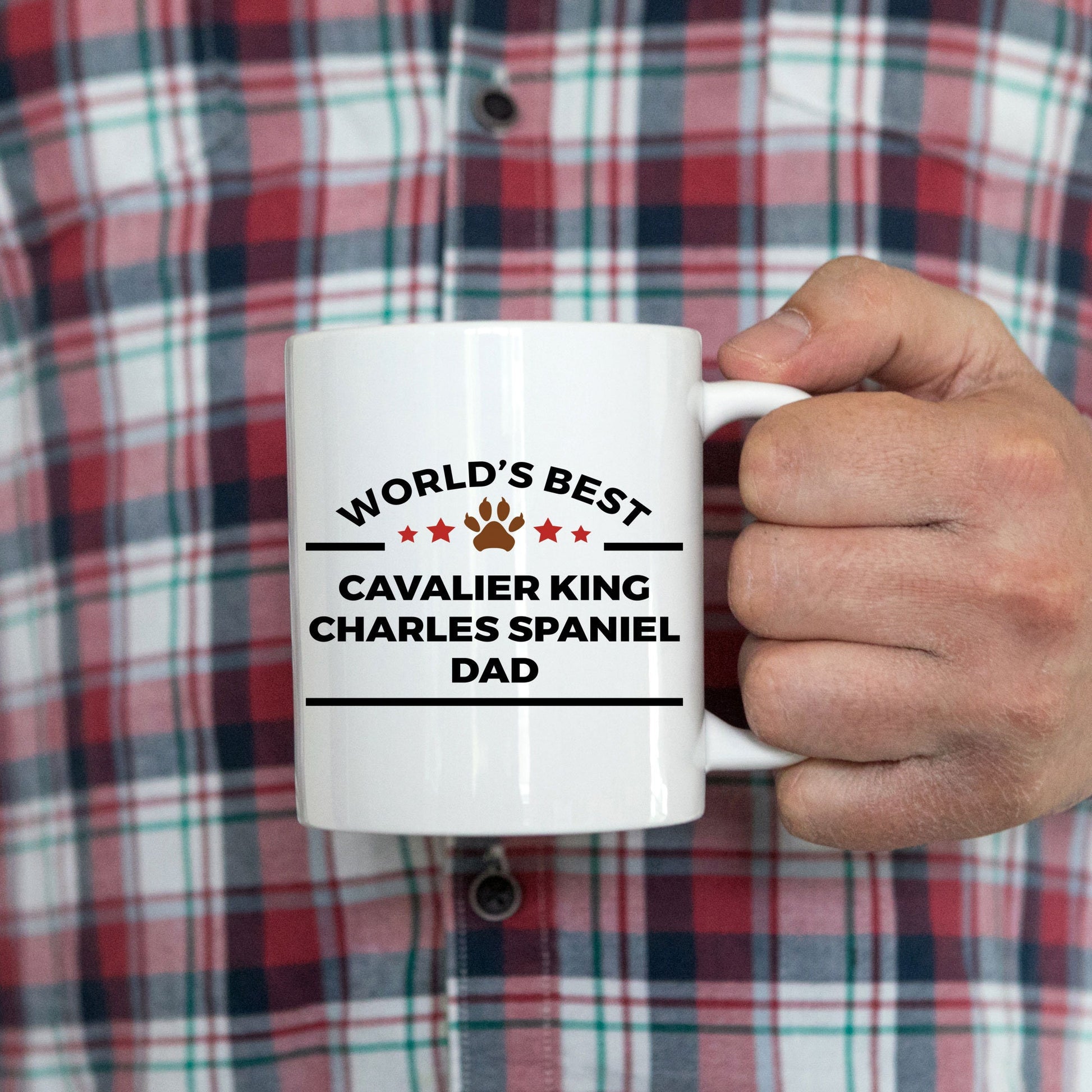Cavalier King Charles Spaniel Dog Dad Mug - Mallard Moon Gift Shop