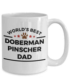 Doberman Pinscher Dog Dad Mug