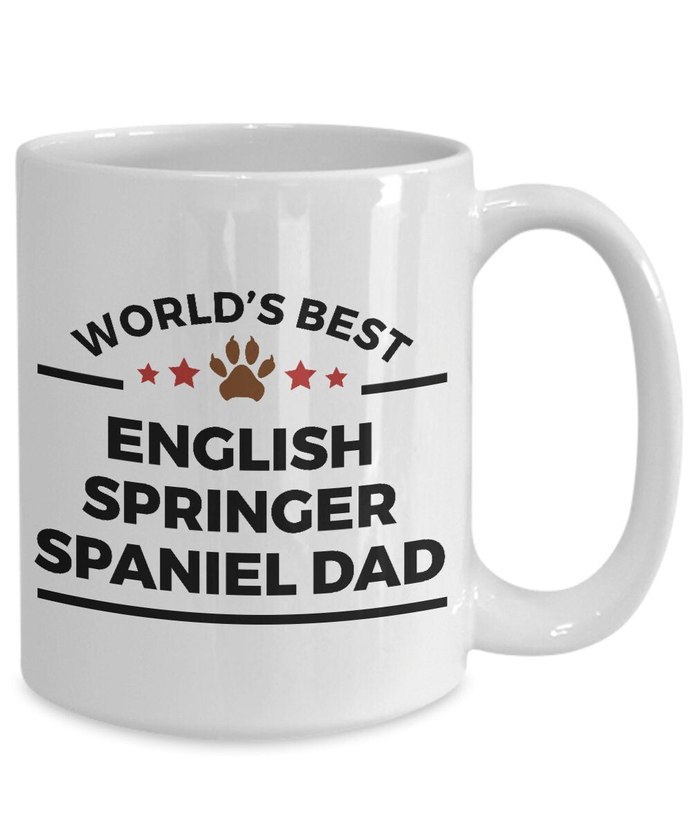 English Springer Spaniel Dog Dad Mug - Mallard Moon Gift Shop