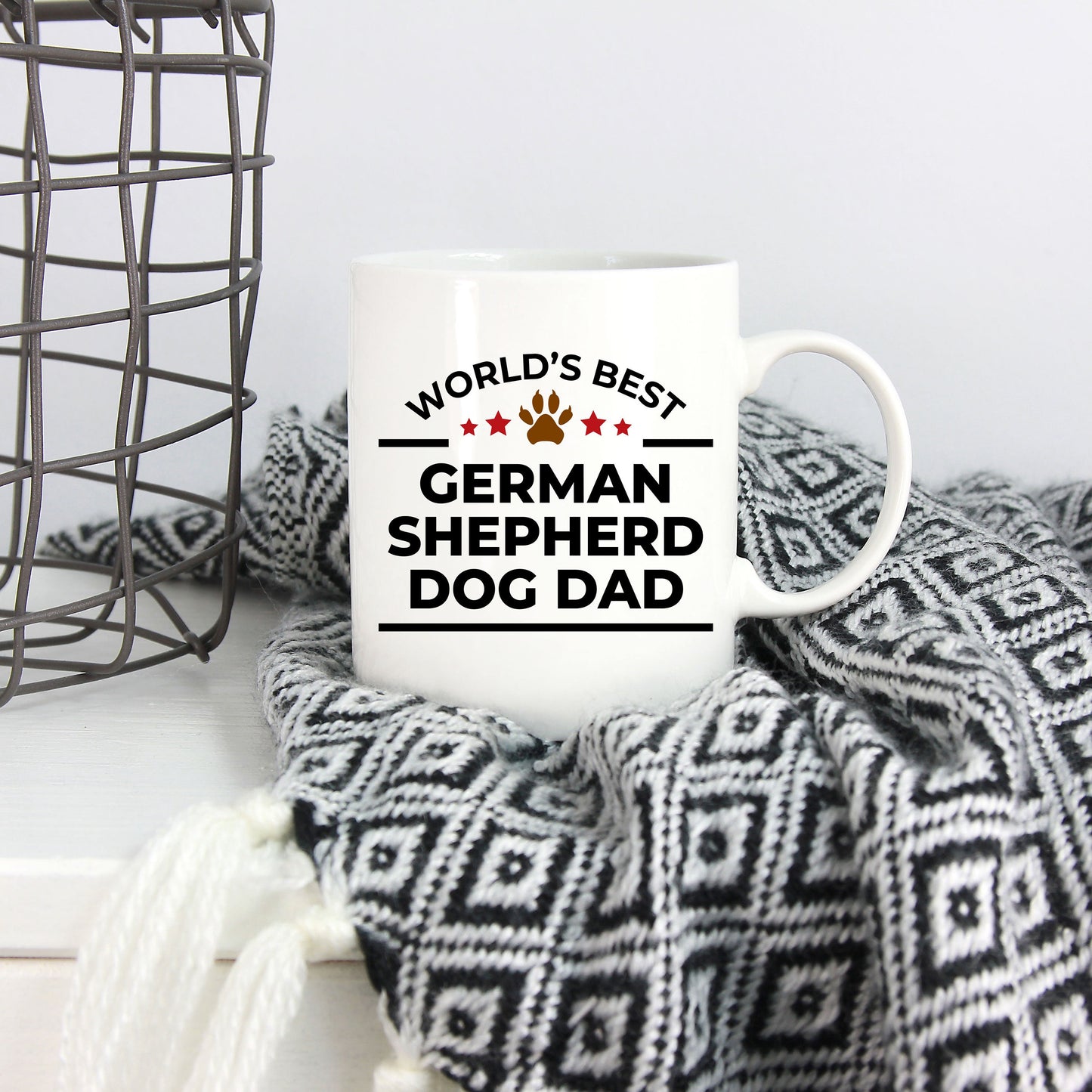 German Shepherd Dog Dad Mug - Mallard Moon Gift Shop