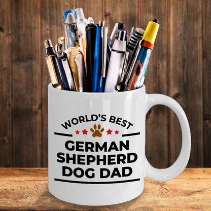 German Shepherd Dog Dad Mug - Mallard Moon Gift Shop