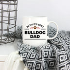 Bulldog Dog Best Dad Coffee Mug