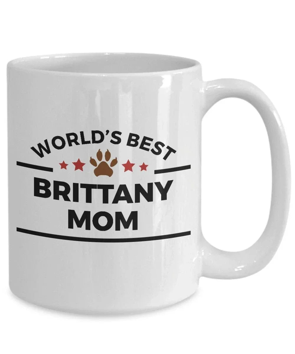 Brittany Spaniel Dog Mom Mug