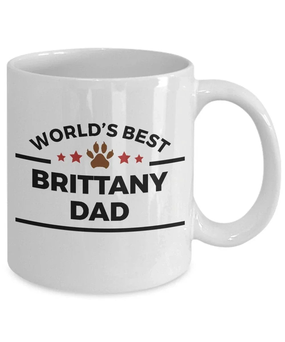 Brittany Spaniel Dog Dad Mug