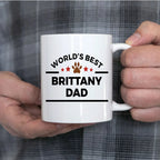 Brittany Spaniel Dog Dad Mug