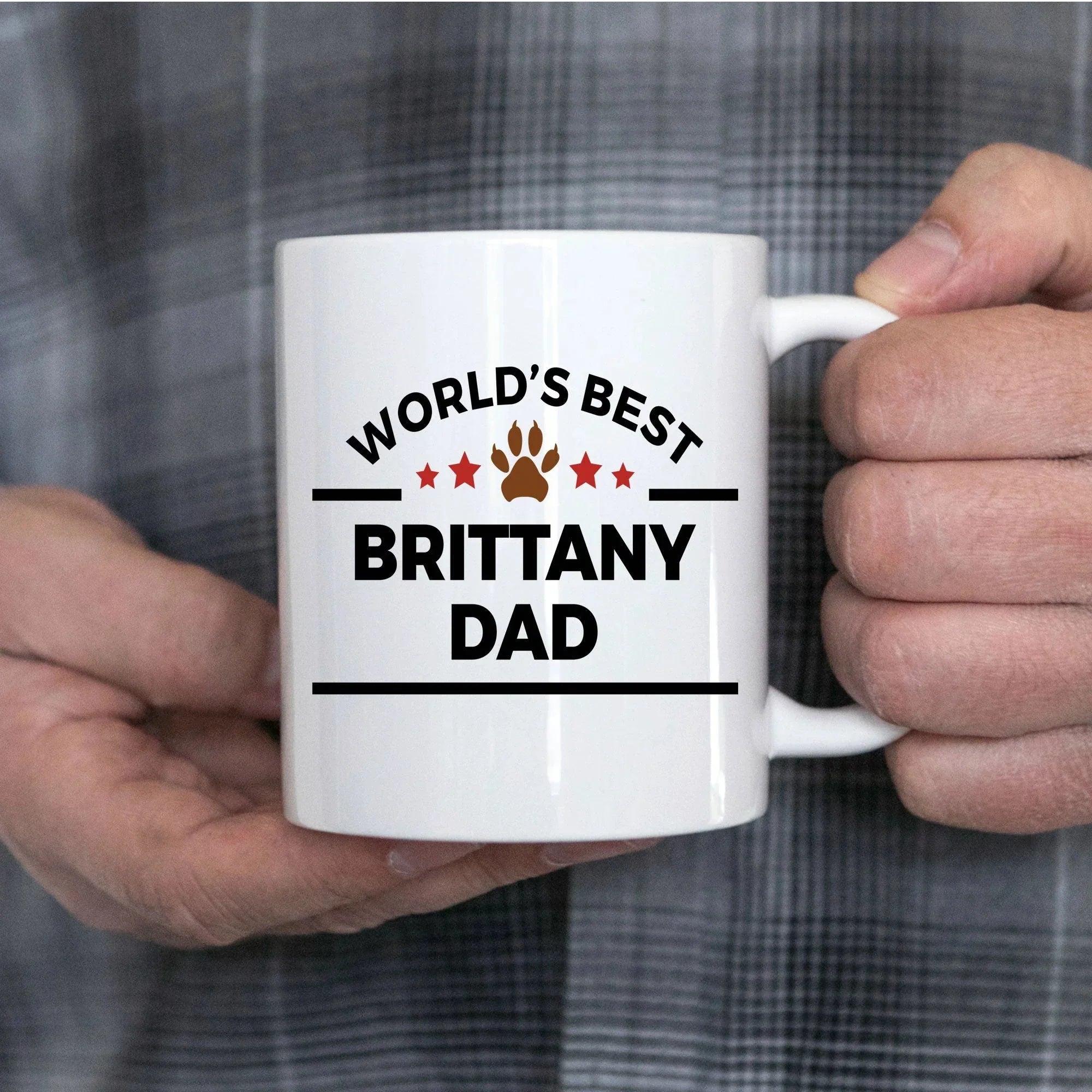 Brittany Spaniel Dog Dad Mug