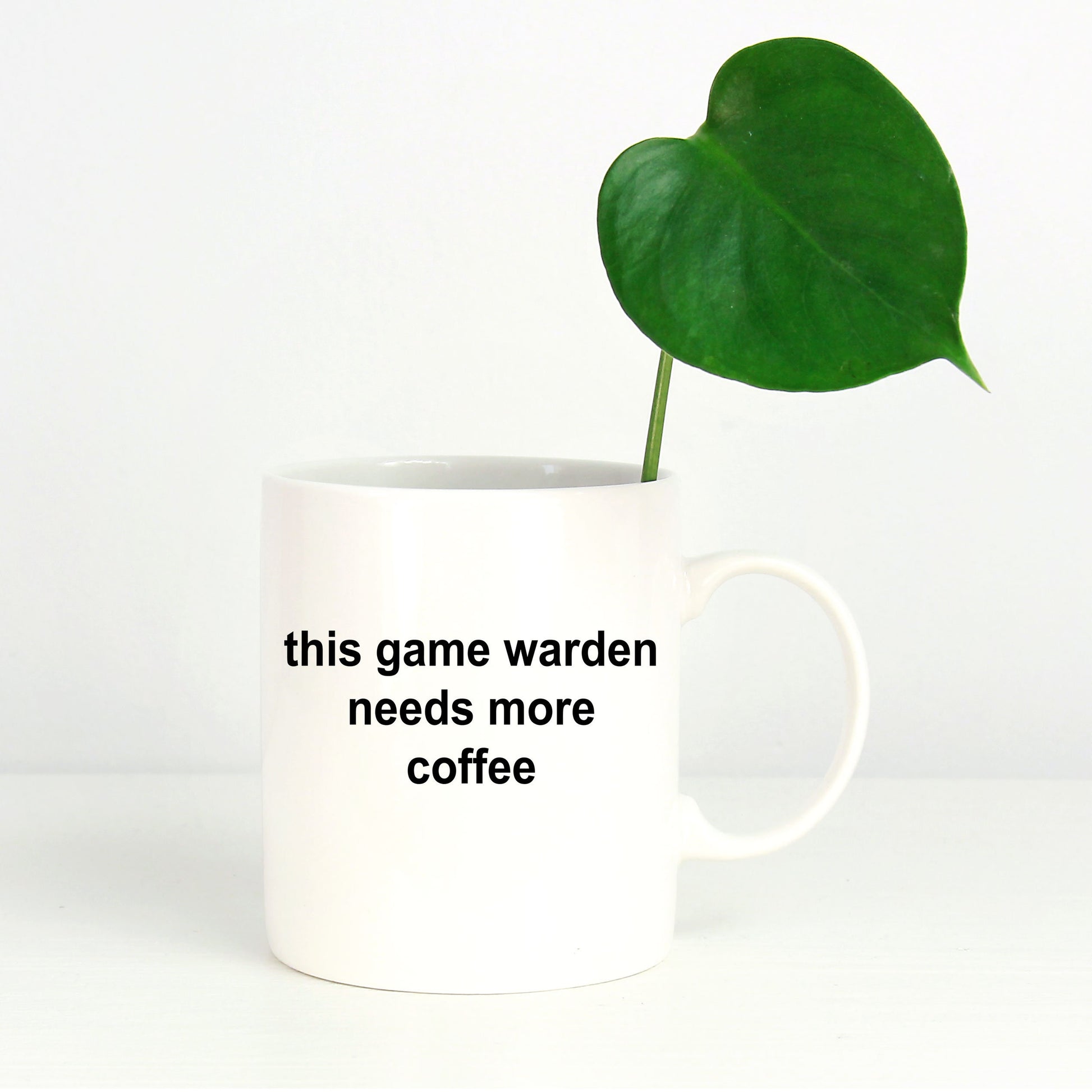 Game Warden Mug - This Game Warden Needs More Coffee - Mallard Moon Gift Shop