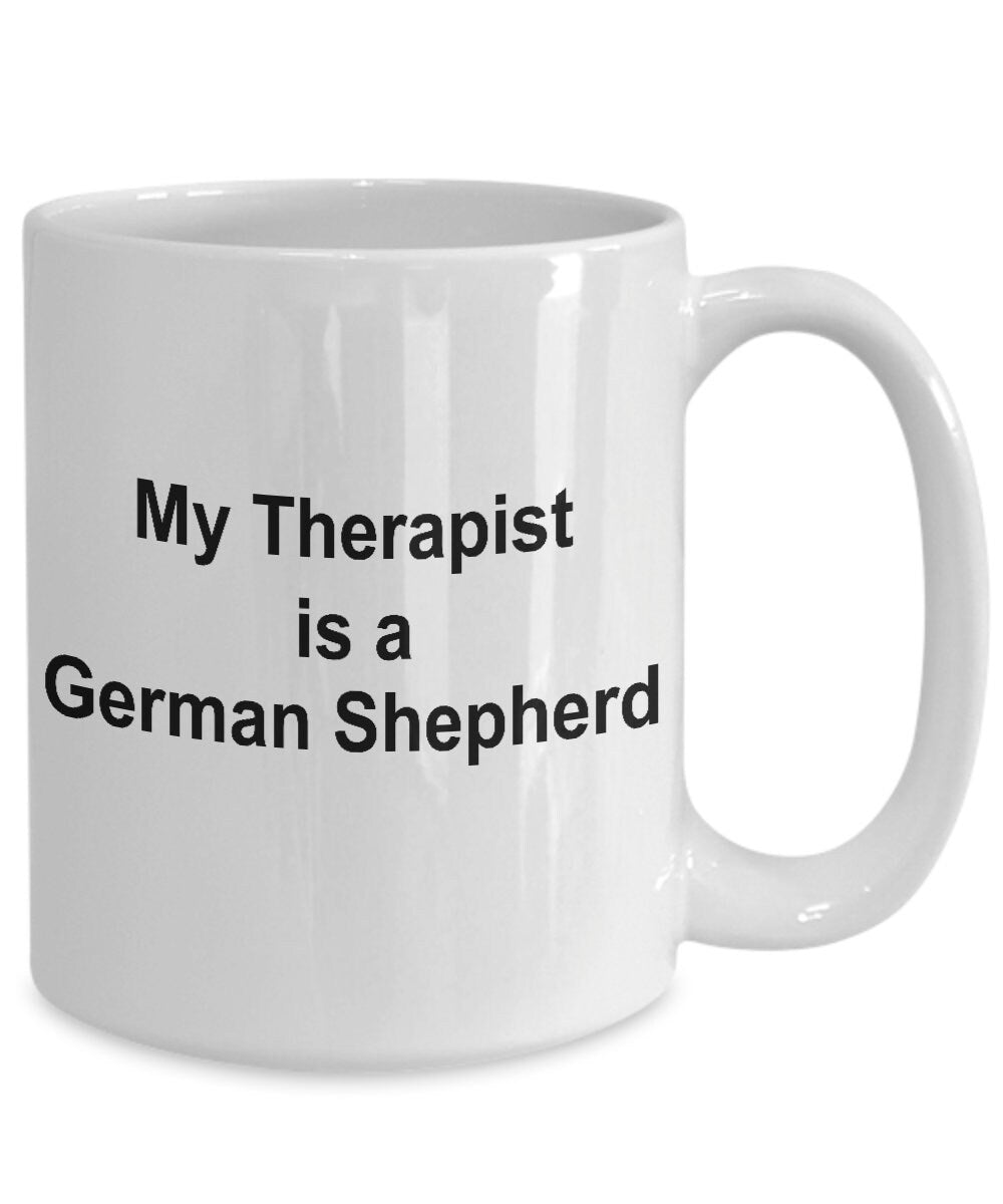 German Shepherd Dog Therapist Mug - Mallard Moon Gift Shop