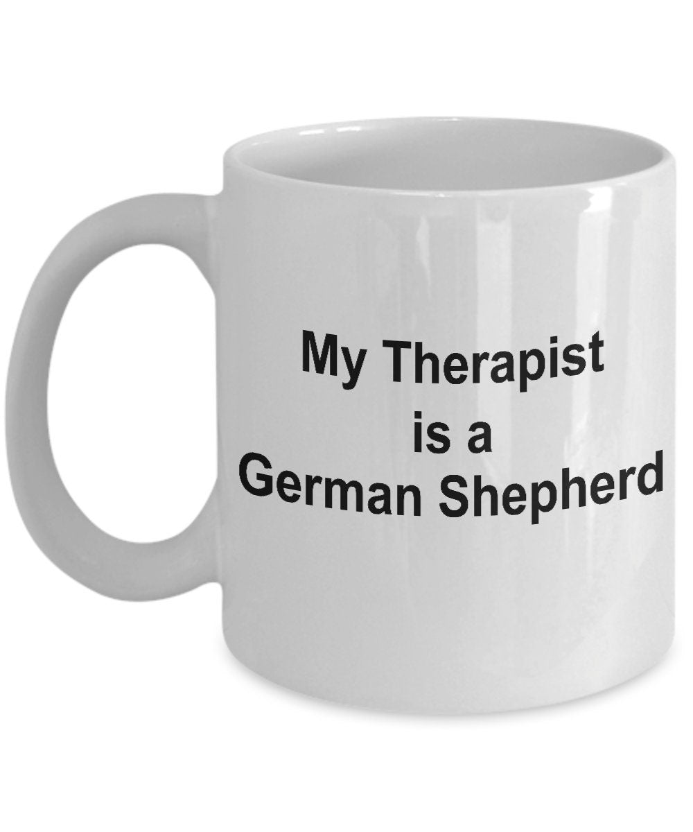German Shepherd Dog Therapist Mug - Mallard Moon Gift Shop