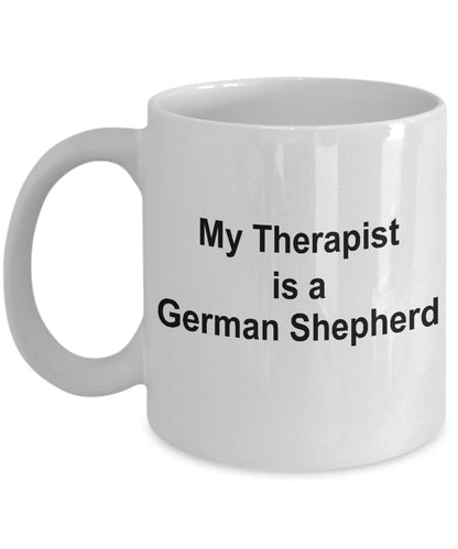 German Shepherd Dog Therapist Mug - Mallard Moon Gift Shop