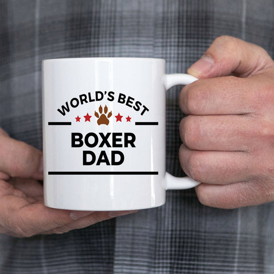 Boxer Dog Dad Ceramic Coffee Mug