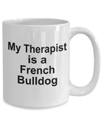 French Bulldog Therapist Mug