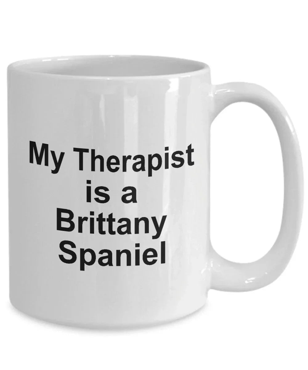 Brittany Spaniel Dog Therapist Mug