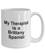 Brittany Spaniel Dog Therapist Mug