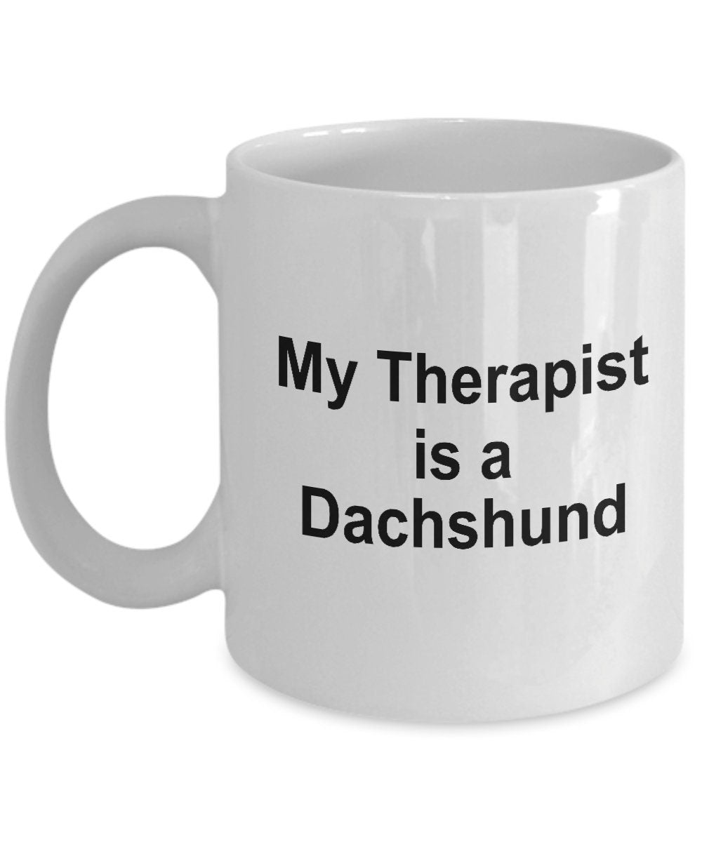 Dachshund Dog Therapist Mug - Mallard Moon Gift Shop