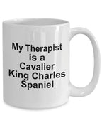 Cavalier King Charles Spaniel Dog Therapist Mug