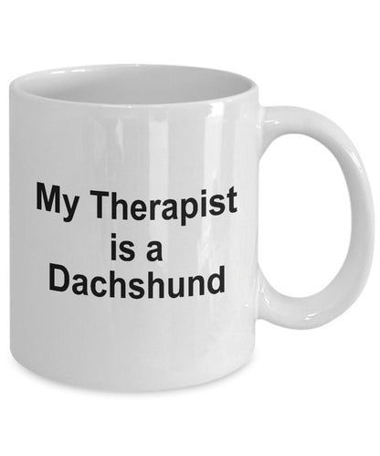 Dachshund Dog Therapist Mug - Mallard Moon Gift Shop