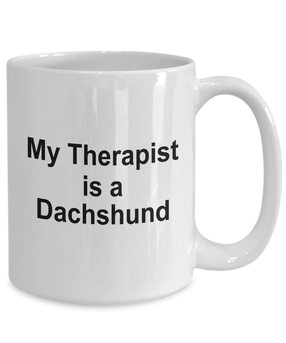Dachshund Dog Therapist Mug - Mallard Moon Gift Shop