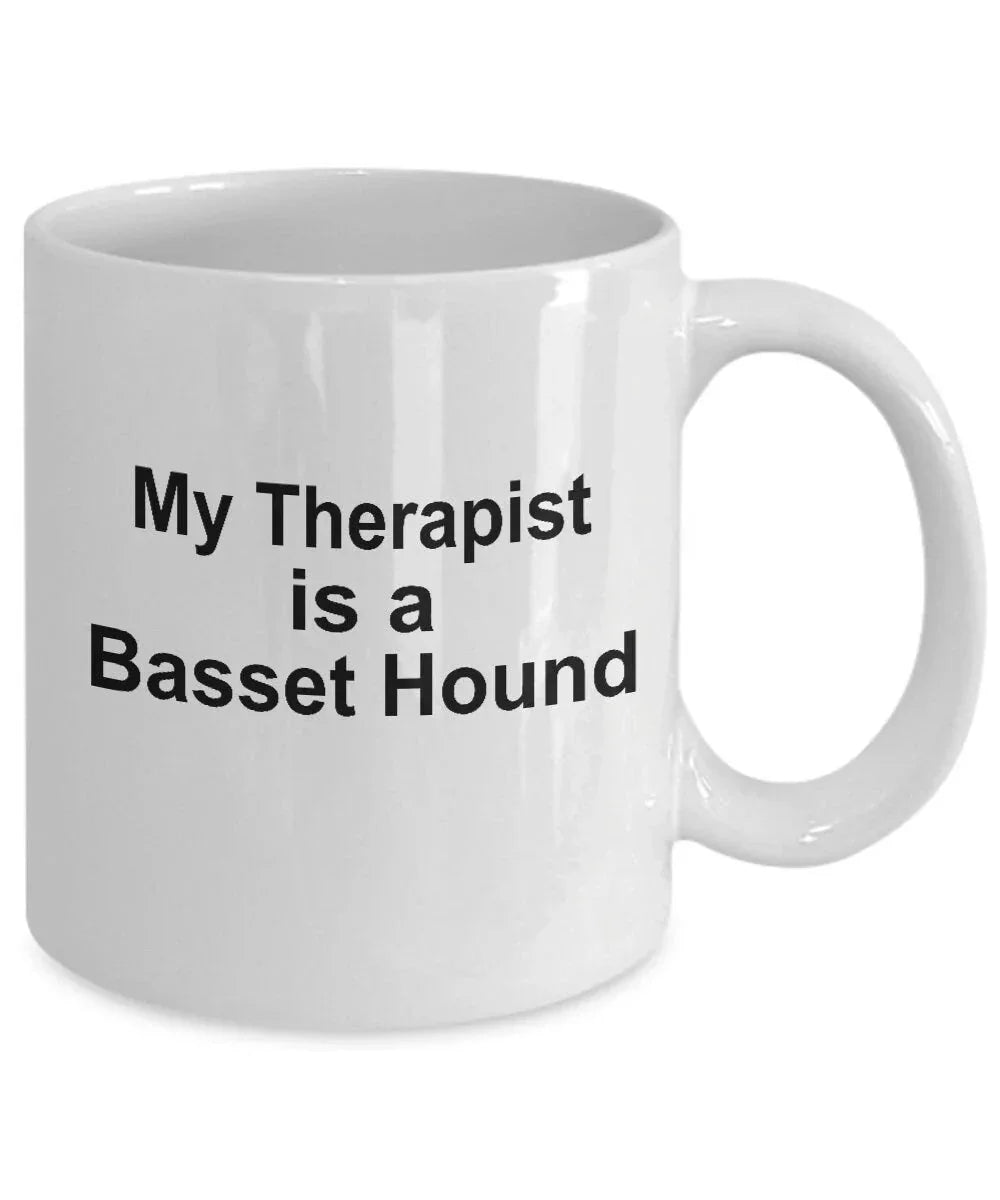 Basset Hound Dog Therapist Mug