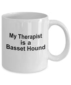 Basset Hound Dog Therapist Mug