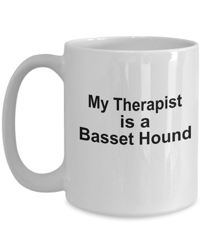 Basset Hound Dog Therapist Mug