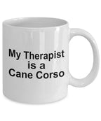 Cane Corso Dog Therapist Mug