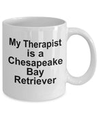 Chesapeake Bay Retriever Dog Therapist Mug