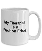 Bichon Frise Dog Therapist Mug