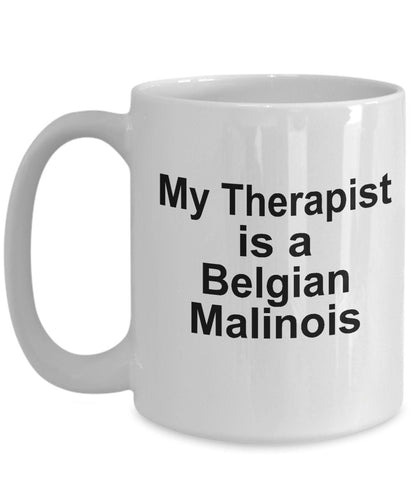 Belgian Malinois Dog Therapist Mug - Mallard Moon Gift Shop