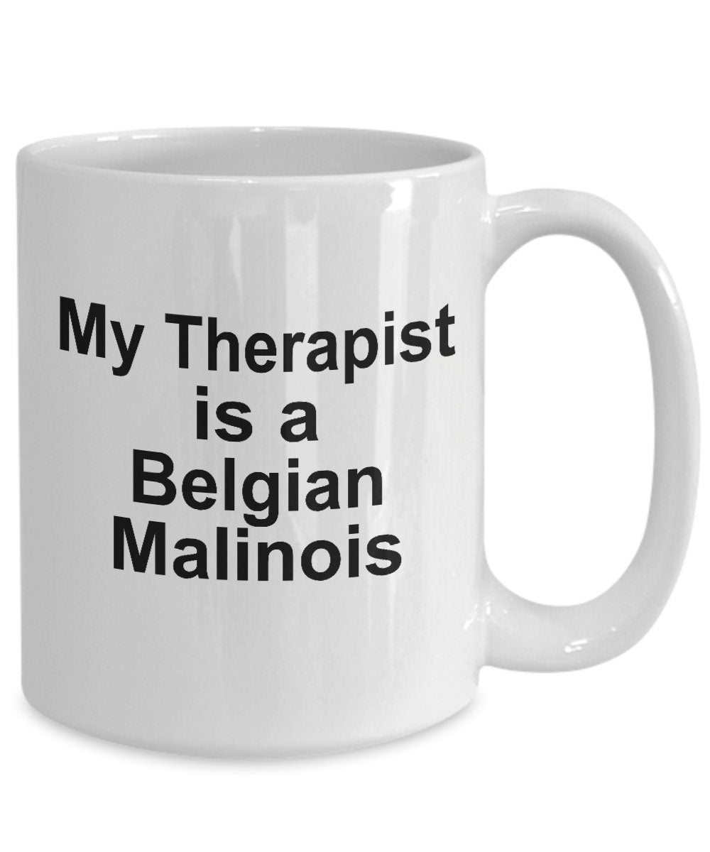 Belgian Malinois Dog Therapist Mug - Mallard Moon Gift Shop
